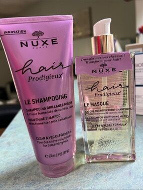 NUXE Hair Prodigieux Shampoo & hair oil